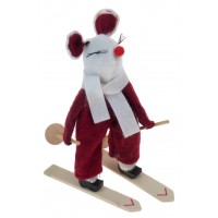 3678 - Skiing Mouse Dolls