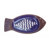 5624L - Large Ceramic Fish Dish