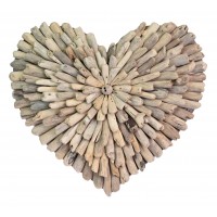 7822 - Driftwood Heart - 40cm