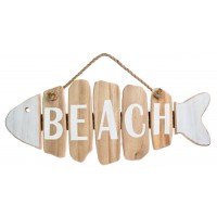 8857 - Beach Fish Sign