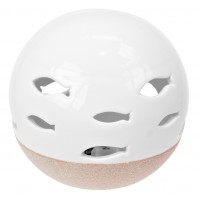 5852 - Ceramic LED Fish Globe Light