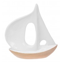 5856 - Ceramic Sailboat