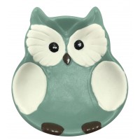 5803 - Porcelain Owl Plate