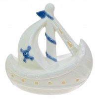 5807 - Porcelain Pirate Ship LED Light