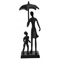 9637 - Metal Mother and Child Umbrella