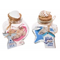 4114 - Beach in a Bottle Pink & Blue Sand
