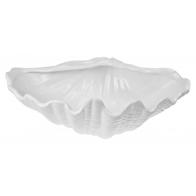 Platou din Ceramica in Forma de Scoica – 28 x 19 x 9 cm [1]