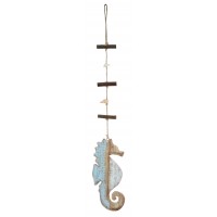 8203 - Wooden Seahorse Mobile