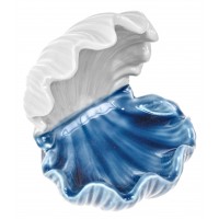 5880 - Ceramic Open Clam Shell