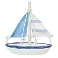 7064 - Wooden Sailing Boat