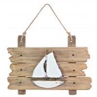 6897 - Hanging Sailboat Decor
