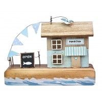 8271 - Wooden Fish & Chip Scene