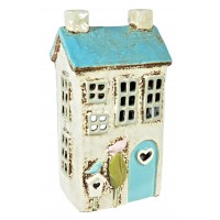 5483 - Ceramic Love Heart House Tealight