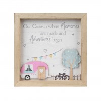 8102 - Wooden Caravan Sign 
