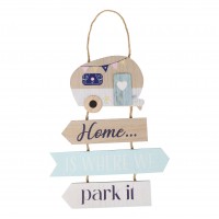8103 - Wooden Caravan Sign