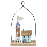 8218 - Wooden Coastal Scene