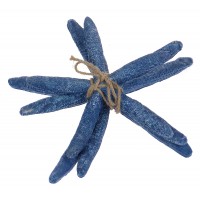 8728-BLUE - Set of 3 Starfish - Blue