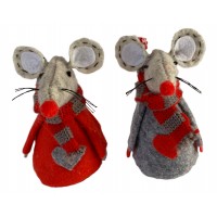 3742 - Xmas Mouse Doll