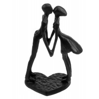 9623 - Metal Kissing Heart Couple