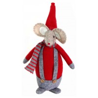 3693 - Christmas Mouse Doll