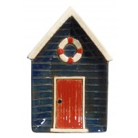 5616 - Ceramic Beach Hut Plate
