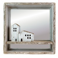 6982 - Rustic Houses Mirror