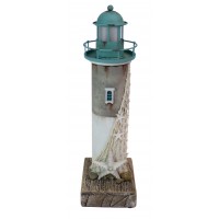 6987 - Rustic LED Lighthouse
