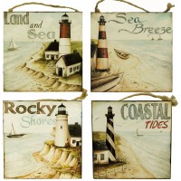 7760 - Wooden Hanging Plaques